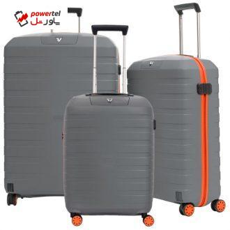 مجموعه سه عددی چمدان رونکاتو مدل BOX کد 5540