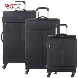مجموعه سه عددی چمدان رونکاتو مدل IRONIK