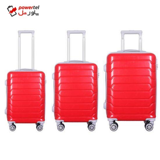 مجموعه سه عددی چمدان مدل 10021