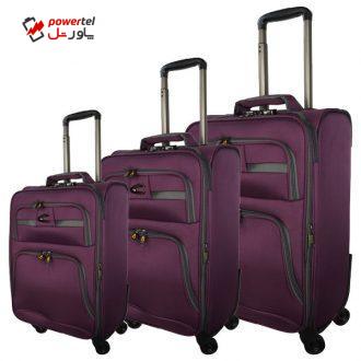 مجموعه سه عددی چمدان مدل MV4