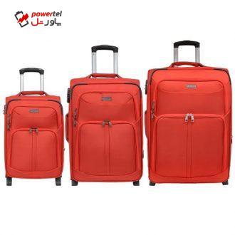 مجموعه سه عددی چمدان مدل پارسکامل مدل 021