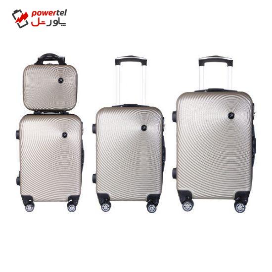 مجموعه چهار عددی چمدان اسپرت من مدل NS001