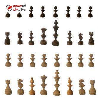 مهره شطرنج مدل W-m1 مجموعه 32 عددی