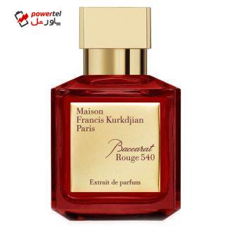 پرفیوم میسون فرانسیس کورکجان مدل Baccarat Rouge 540 Extrait de Parfum