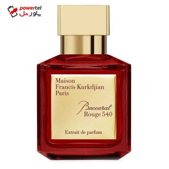 پرفیوم میسون فرانسیس کورکجان مدل Baccarat Rouge 540 Extrait de Parfum