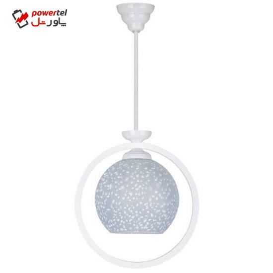 چراغ آویز چشمه نور 1 شعله کد G523/1H-WT
