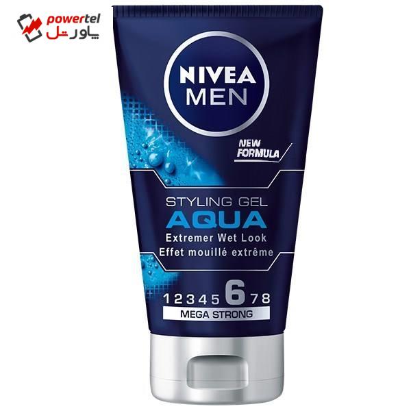 ژل حالت دهنده مو نيوآ مدل Aqua New Formula حجم 150 میلی لیتر