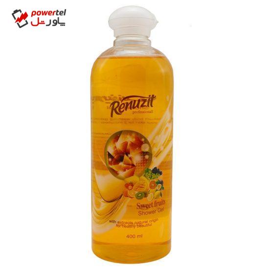 ژل شستشو رینو زیت مدل Sweet Fruits حجم 400 میلی لیتر