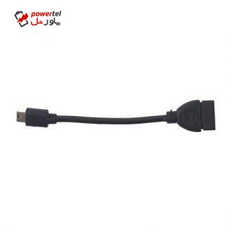 کابل USB OTG به miniUSB مدل Mini USB به طول 15 سانتی متر