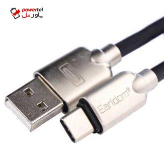 کابل USB به USB-C ارلدام مدل EC-005C به طول 1.5 متر