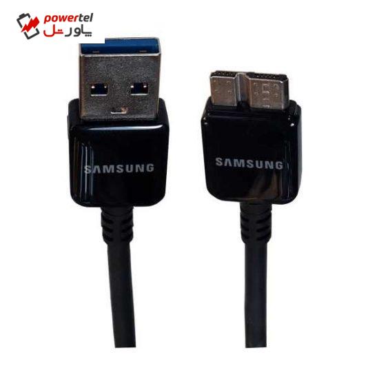 کابل تبدیل USB 3.0 به USB 3.0-Micro B سامسونگ مدل ET-DQ11Y1BE طول 1.5 متر
