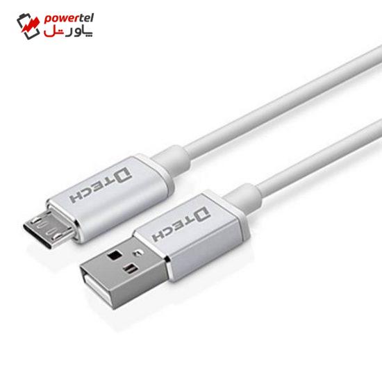 کابل تبدیل USB به Micro-USB دیتک مدل DT-T0013 به طول 50 سانتی متر