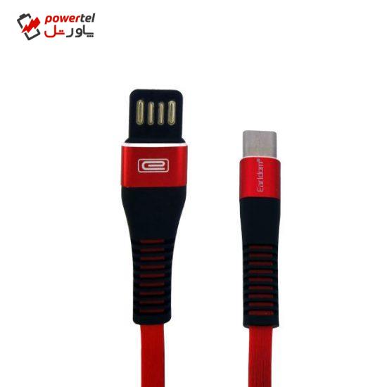 کابل تبدیل USB به USB-C ارلدام مدل EC-052C طول 1 متر