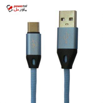 کابل تبدیل USB به USB-C ایکس پی-پروداکت مدل C473 طول 1 متر
