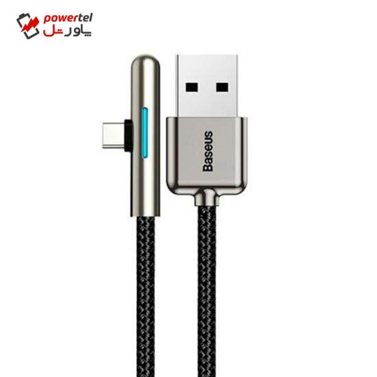 کابل تبدیل USB به USB-C باسئوس مدل CAT7C-B طول 1 متر