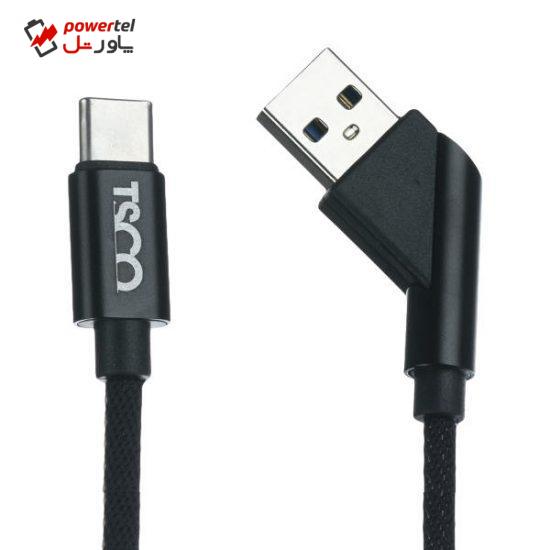 کابل تبدیل USB به USB-C تسکو مدل TC C60 طول 1 متر