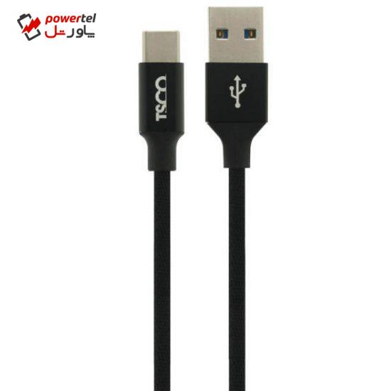 کابل تبدیل USB به USB-C تسکو  مدل c12 طول 1متر