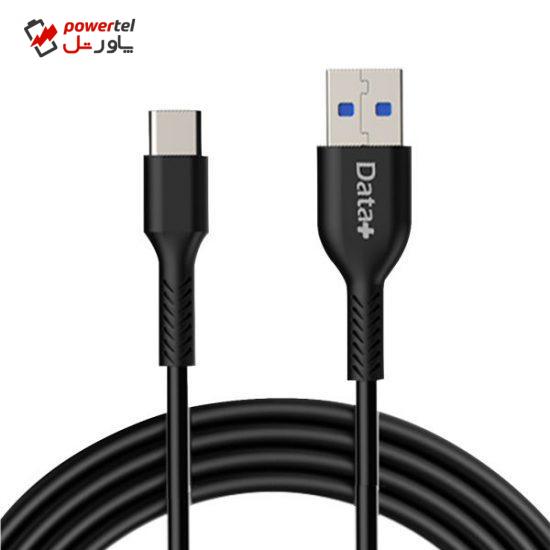 کابل تبدیل USB به USB-C دیتا پلاس مدل DP03 طول 1 متر