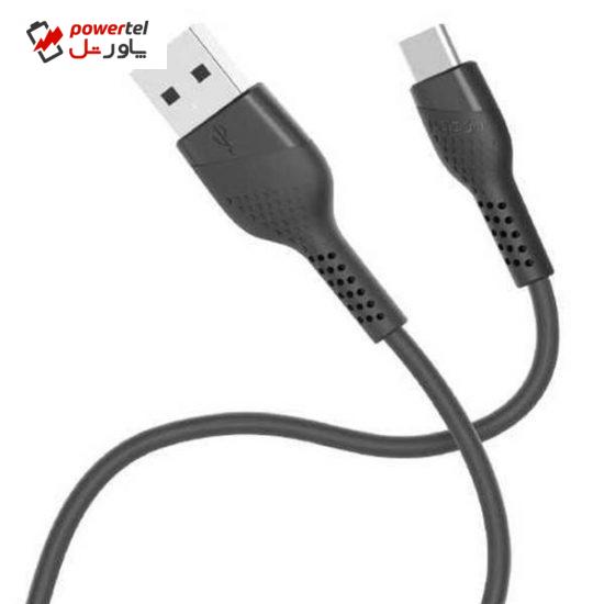 کابل تبدیل USB به USB-C پرودو مدل PD-C12-BK طول 1.2 متر