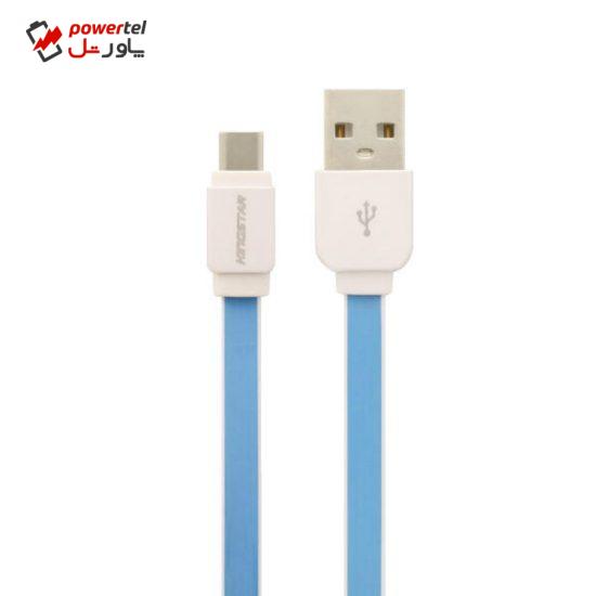 کابل تبدیل USB به USB-C کینگ استار مدل K03 C طول 1 متر