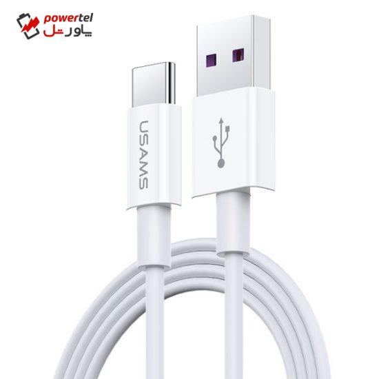 کابل تبدیل USB به USB-C یوسمز مدل US-SJ408 U44 طول 1.2 متر