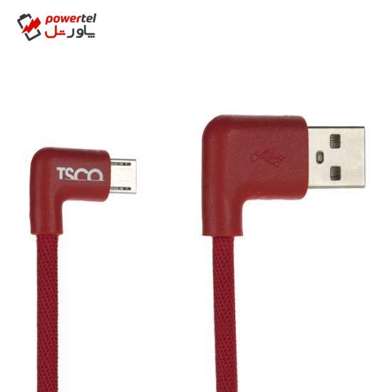 کابل تبدیل USB به microUSB تسکو مدل TC 59N طول 0.2 متر