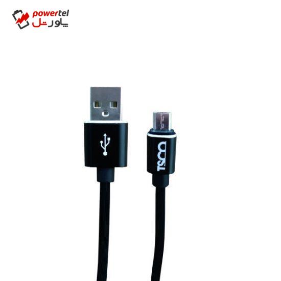 کابل تبدیل USB به microUSB تسکو مدل TC A169 طول 1 متر