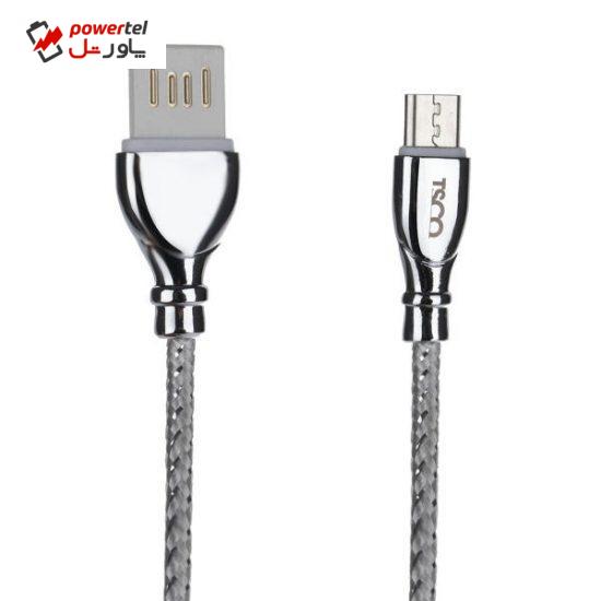 کابل تبدیل USB به microUSB تسکو مدل TC-A25 طول 1 متر