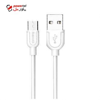 کابل تبدیل USB به microUSB ریمکس مدل RC 031 طول 1 متر