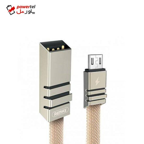 کابل تبدیل USB به microUSB ریمکس مدل RC-081 M به طول 1 متر