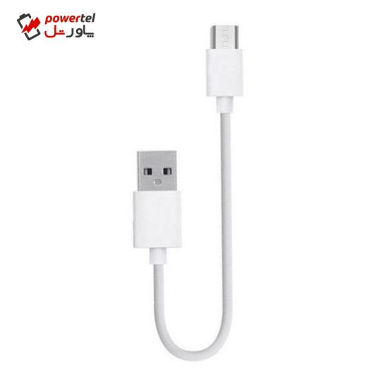 کابل تبدیل USB به microUSB عصر بوژان مدل bjn طول 0.2 متر