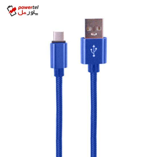 کابل تبدیل USB به microUSB مدل PB-M30 طول 0.3 متر