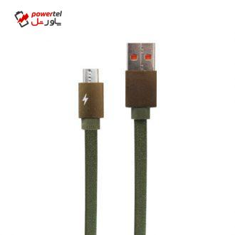 کابل تبدیل USB به microUSB مدل TSD-KNF4 طول 0.3 متر