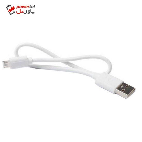 کابل تبدیل USB به microUSB کد 545848 طول 0.2 متر