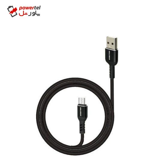 کابل تبدیل USB به microUSB کلومن مدل KD-25 طول 1 متر