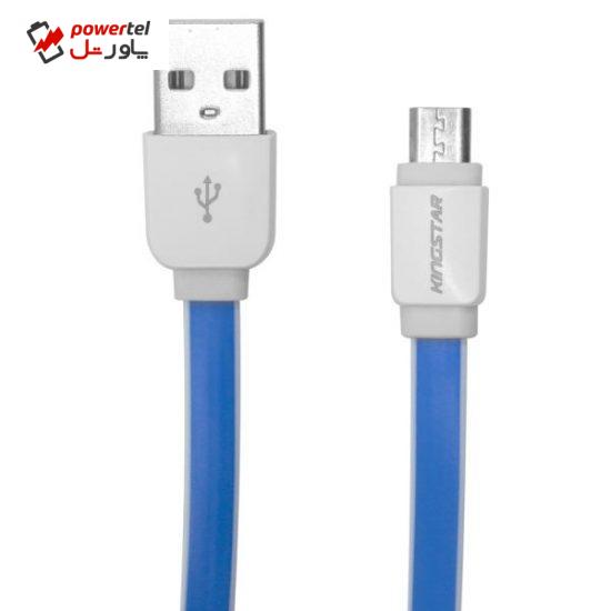 کابل تبدیل USB به microUSB کینگ استار مدل K03 A طول 1 متر