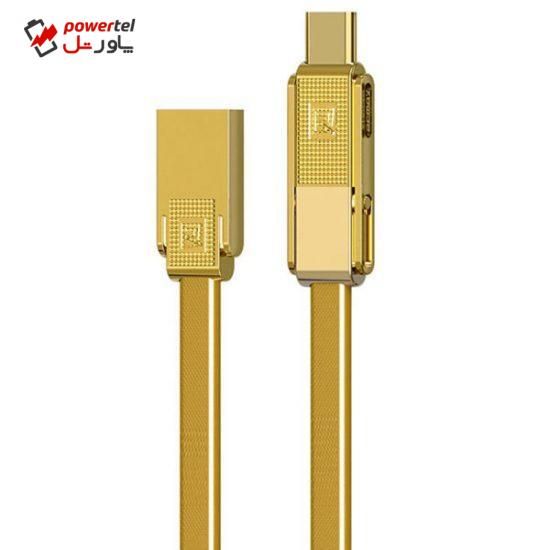 کابل تبدیل USB به microUSB/USB-C/لایتنینگ ریمکس مدل Gplex طول 1 متر