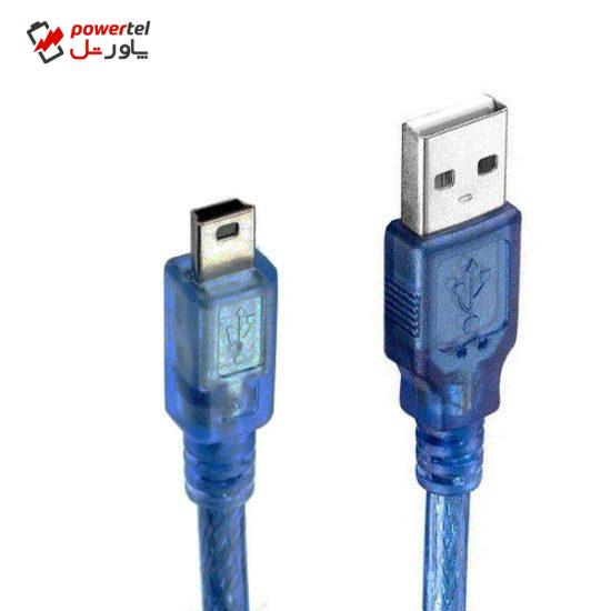 کابل تبدیل USB به miniUSB رویال مدل MIU150  طول 1.5 متر