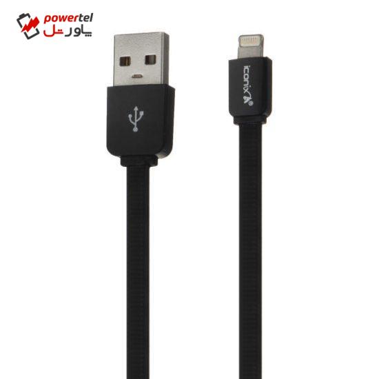 کابل تبدیل USB به لایتنینگ/ micro USB آیکونیکس مدل IC-UC1611 طول 1 متر