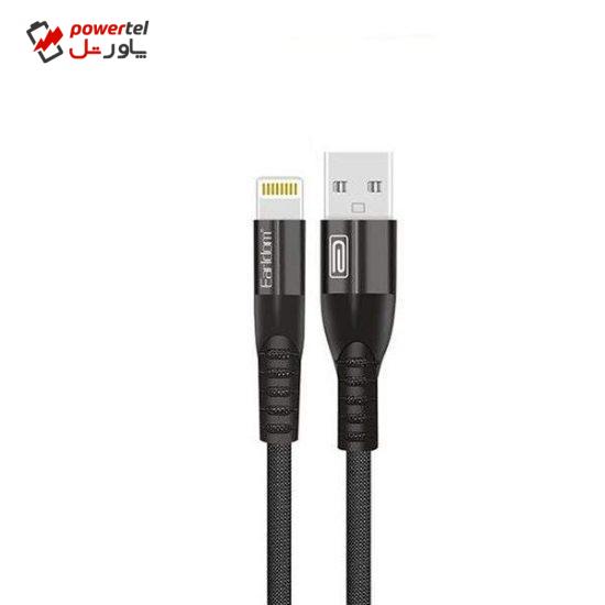 کابل تبدیل USB به لایتنینگ ارلدام مدل EC-077i طول 1 متر