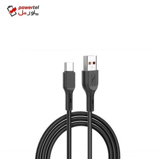 کابل تبدیل USB به لایتنینگ اسکای دلفین مدل CA009A طول 1 متر