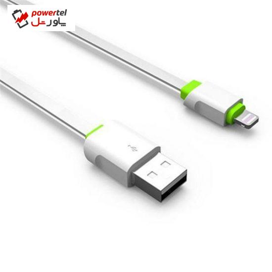 کابل تبدیل USB به لایتنینگ الدینیو مدل LS01 به طول 2 متر