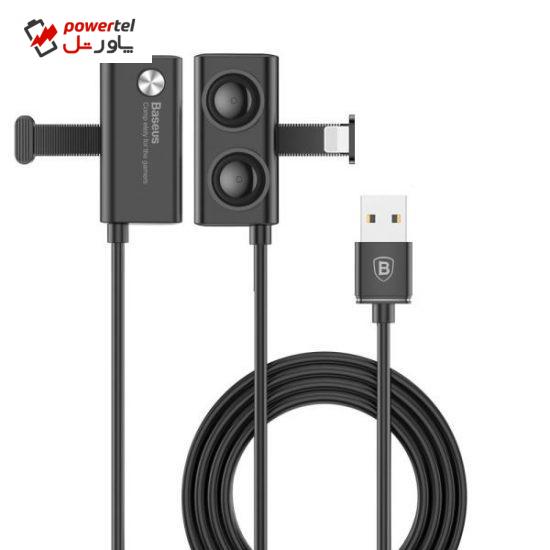 کابل تبدیل USB به لایتنینگ باسئوس مدل suction sub طول 1 متر