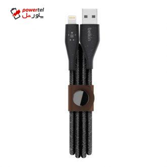 کابل تبدیل USB به لایتنینگ بلکین مدل DuraTek Plus طول 1.2 متر