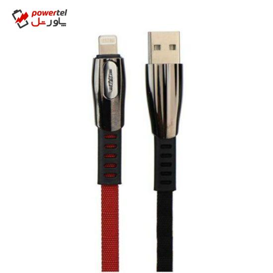 کابل تبدیل USB به لایتنینگ موکسوم مدل CB-12 طول 1 متر