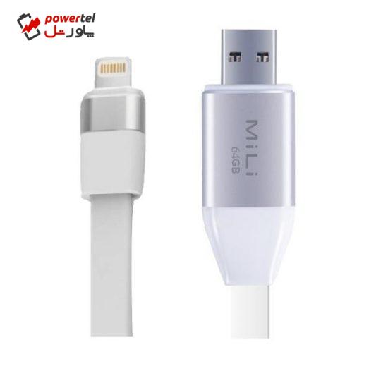 کابل تبدیل USB به لایتنینگ میلی مدل HI-D71 طول 0.2 متر