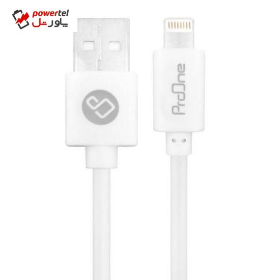 کابل تبدیل USB به لایتنینگ پرووان مدل M01 طول 1 متر