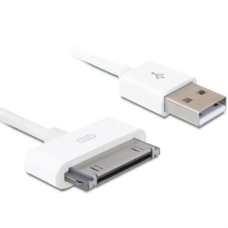 کابل شارژ  تبدیل USB  به 30پین مناسب برای iPod، iPhone،iPad
