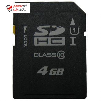 کارت حافظه SD مدل Pack1 کلاس 10 استاندارد UHS-I U3 سرعت 100MBps ظرفیت 4 گیگابایت