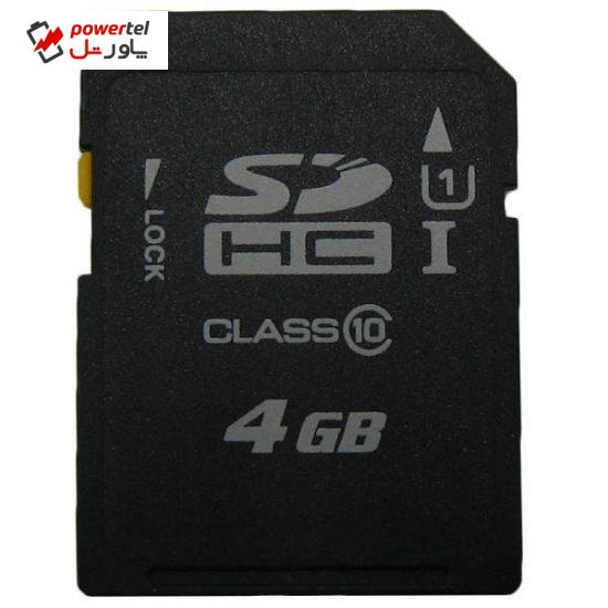 کارت حافظه SD مدل Pack1 کلاس 10 استاندارد UHS-I U3 سرعت 100MBps ظرفیت 4 گیگابایت